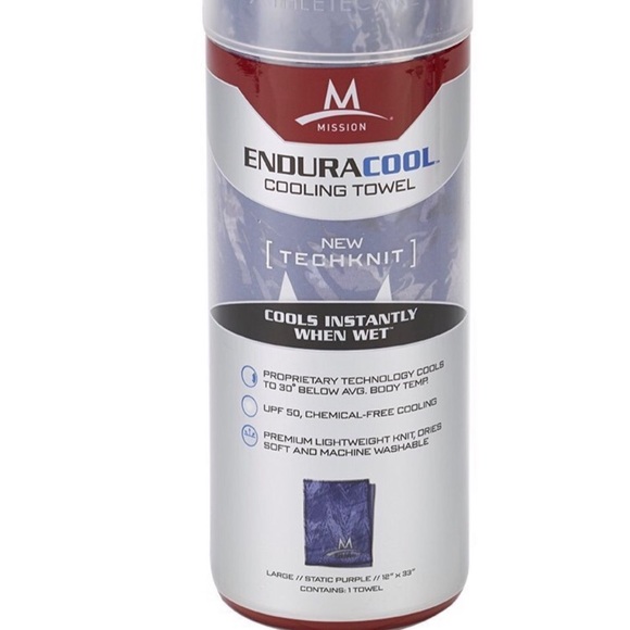 3 for $13 Mission Enduracool Techknit Cooling Towel - Picture 2 of 5